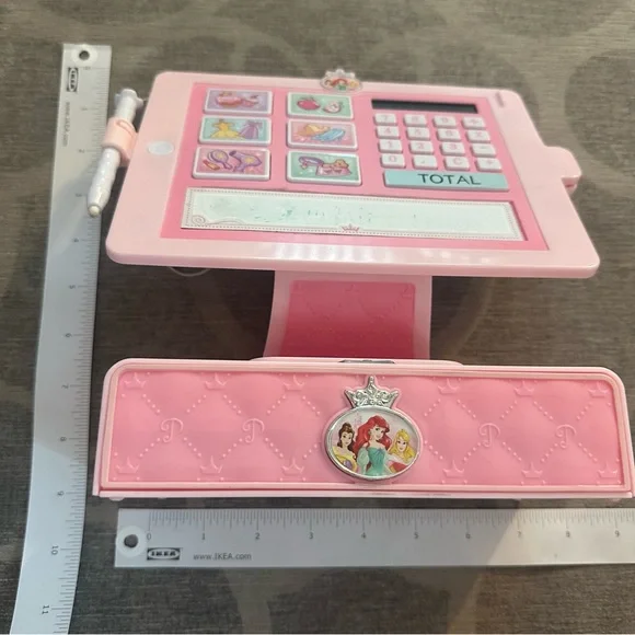 Disney Princess Style Collection Shop 'N Play Cash Register w Sounds & Phrases - Picture 7 of 8
